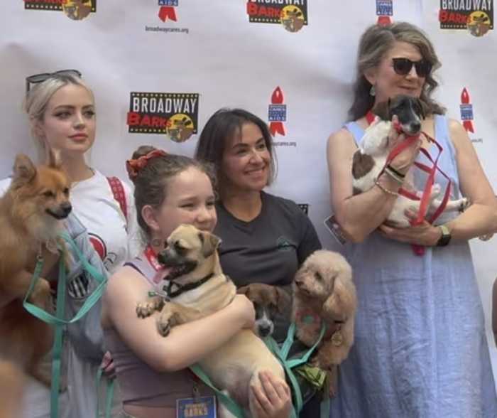 Broadway stars helped to get local cats and dogs adopted.